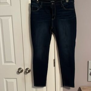 Time & Tru High Rise Skinny Jeans 16